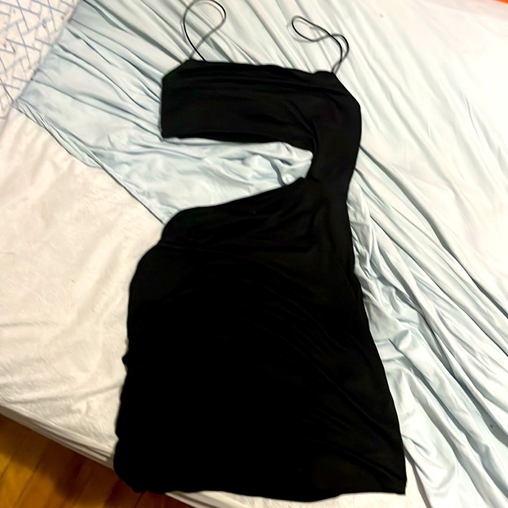 Black cut out dress. Worn once.